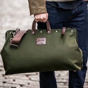 NWOT Line of Trade Canvas Weekender Bag